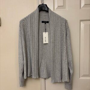 NWT Chloe & Jasmine Grey Flecked Cardigan, Size - L